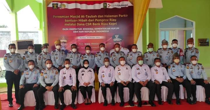 KAKANIM TEMBILAHAN IKUT PENGUATAN MITRA KERJA  STRATEGISBERSAMA IRJEN KEMENKUMHAM RI
